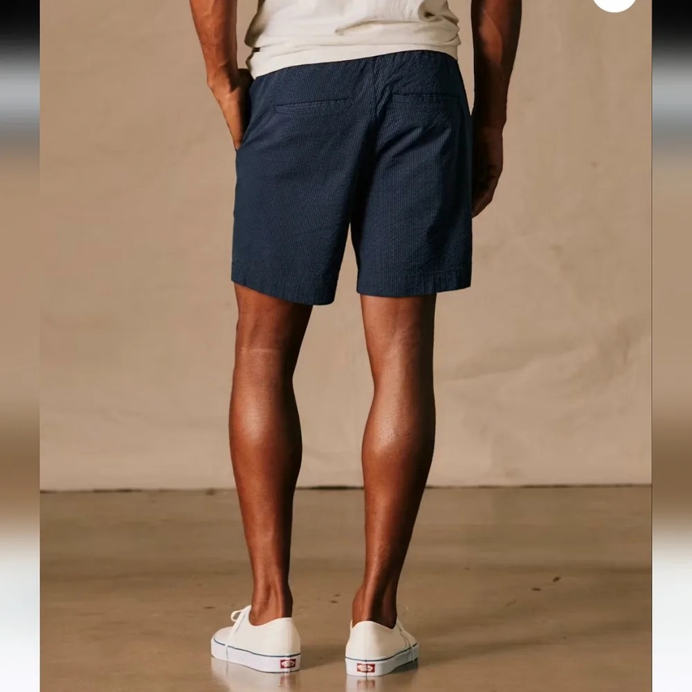 NEW‎ FLINT AND TINDER 365 Seersucker Drawstring Short 7